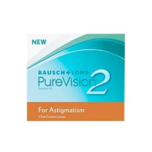 Bausch & Lomb Pure Vision 2 HD For Astigmatism Toric Monthly Disposable Contact Lens (6 Lens Pack) – SMCL7