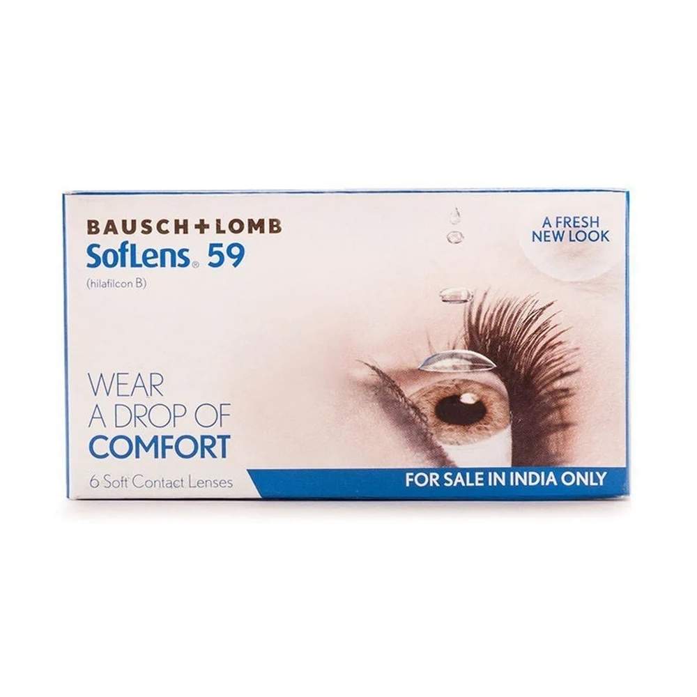 Bausch & Lomb Soflens 59 Monthly Disposable Contact Lens (6 Lens Pack) – SMCL1