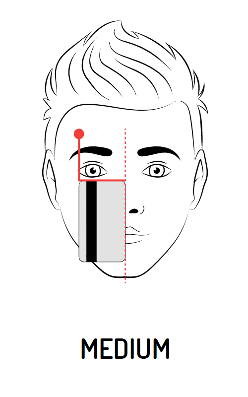 Medium Face Shape