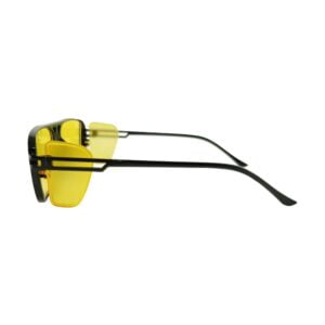 Black Yellow Full Rimmed Rectangle Assorted 82193 Sunglass – SMSG32