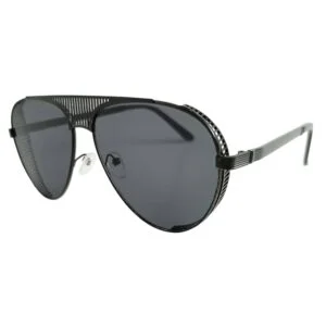 Black Full Rimmed Aviator Assorted 97014 Sunglass – SMSG77
