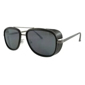 Gunmetal Black Full Rimmed Rectangle Assorted CT001 Sunglass – SMSG81
