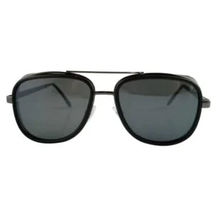 Gunmetal Black Full Rimmed Rectangle Assorted CT001 Sunglass – SMSG81