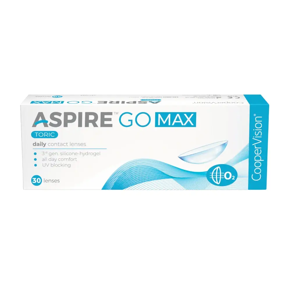 CooperVision Aspire Go Max 1 Day Toric Contact Lenses
