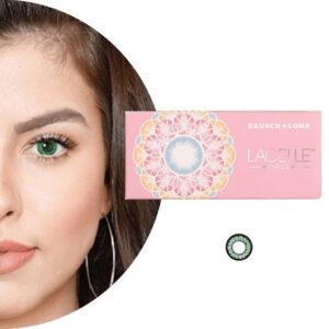 Bausch & Lomb LACELLE Circle Green Color Monthly Disposable Contact Lens (1 Lens Pack) – SMCL58