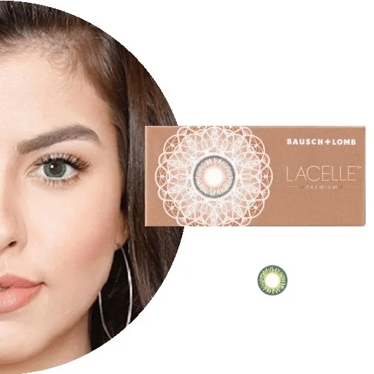 Lacelle Premium Green Contact Lens