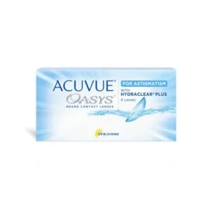Johnson & Johnson ACUVUE OASYS For Astigmatism Toric Bi Weekly Disposable Contact Lens (6 Lens Pack) – SMCL22