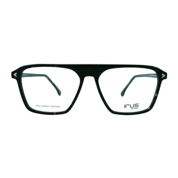 Irus Brown Rectangle Eyeglass