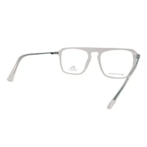 Clear Transparent Silver Full Rimmed Square Sandpiper SM21187 C5 Eyeglass – SMEG14