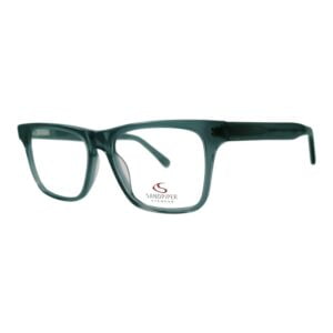 Black Transparent Full Rimmed Rectangle Sandpiper SP21189 C4 Eyeglass – SMEG15