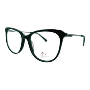 Black Silver Full Rimmed CatEye Sandpiper SP21188 C1 Eyeglass – SMEG17