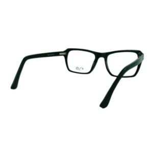 Matte Black Full Rimmed Rectangle Irus 2065 C3 Eyeglass – SMEG2