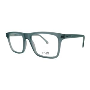 Matte Grey Full Rimmed Square Irus 2198 C6 Eyeglass – SMEG6