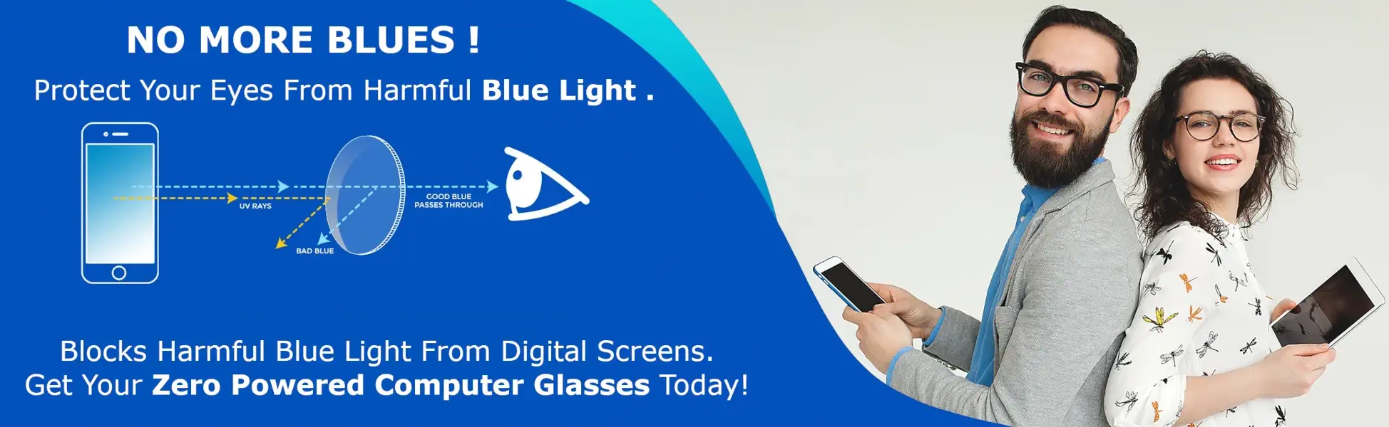 Blue Light Filter Eyeglasses