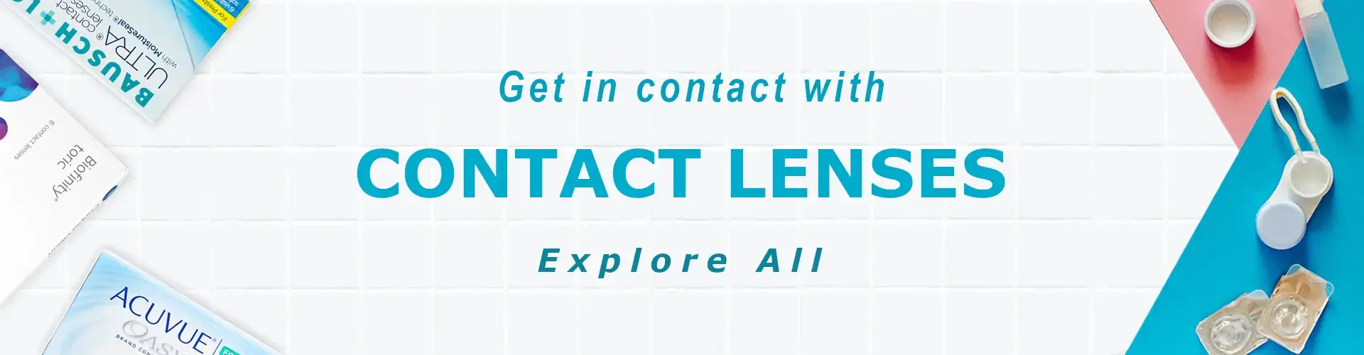 Contact Lenses Banner